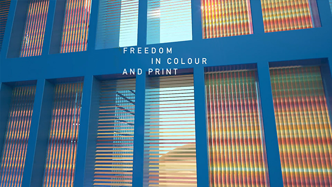 Freedom in colour and print